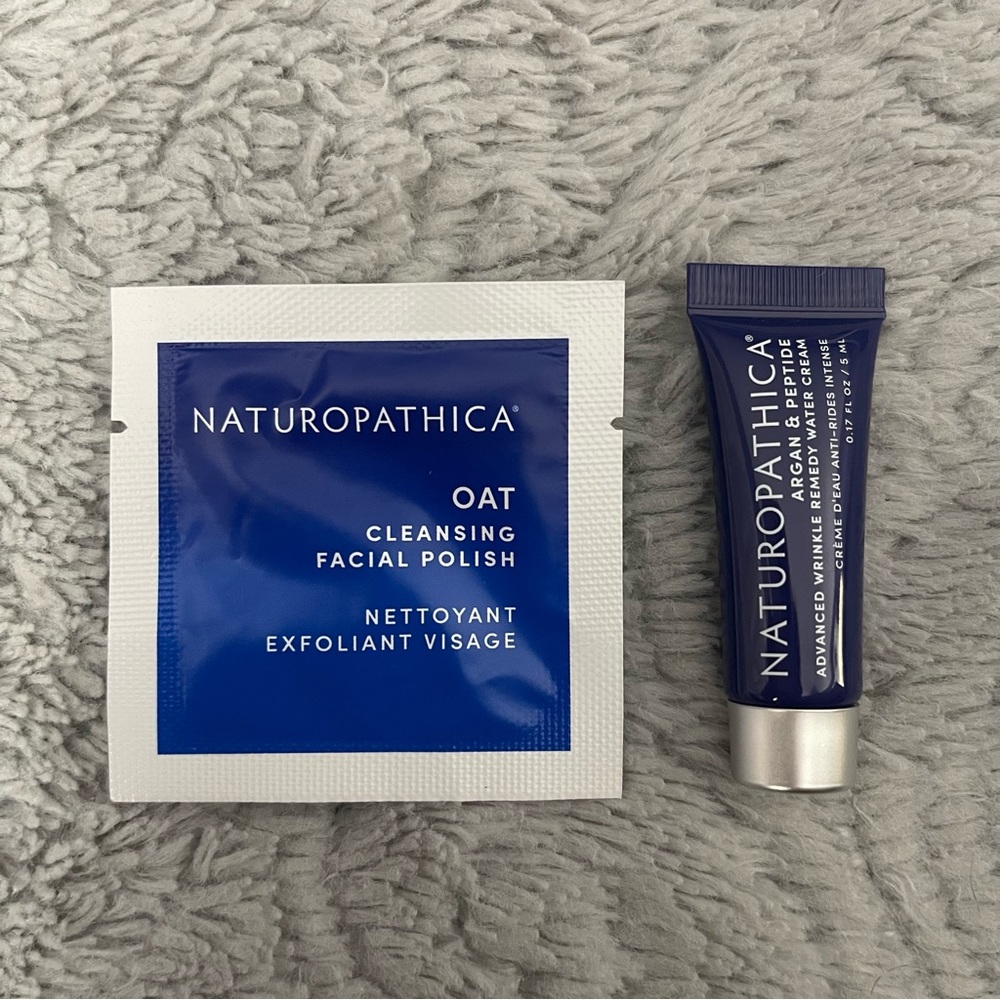 ‼️FREE‼️NEW‼️Naturopathica WRINKLE REMEDY WATER CREAM & CLEANSING FACIAL POLISH - Picture 11 of 12
